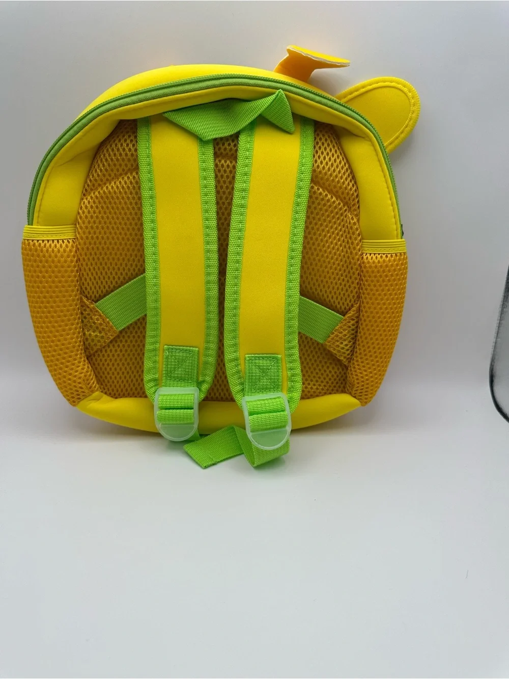 Yellow Kids Giraffe Backpack - Cute Smile Design